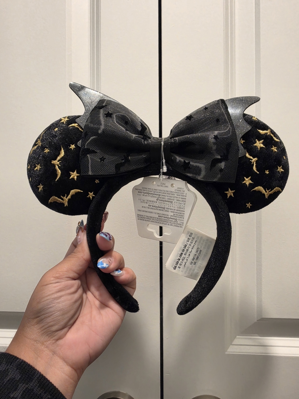 Black Disney Bat Ears